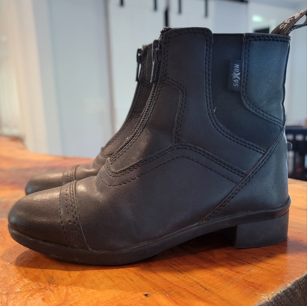 Saxon kids' paddock boots